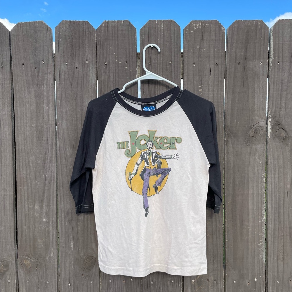 Y2k JUNKFOOD The Joker Raglan baseball tee - Picture 6 of 17